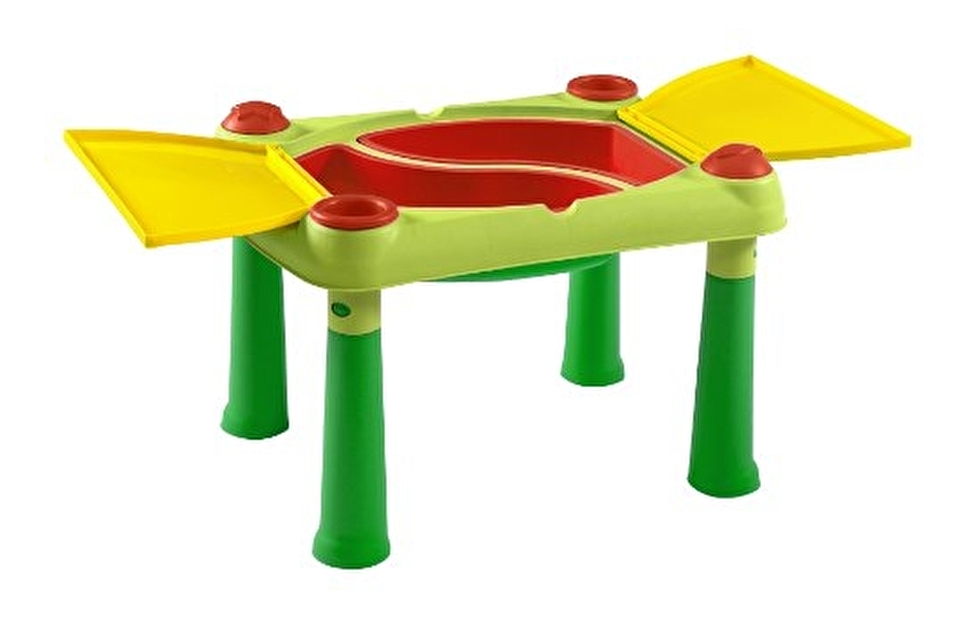 Zahradní dětský stůl Sand & Water Play Table zelený (plast)
