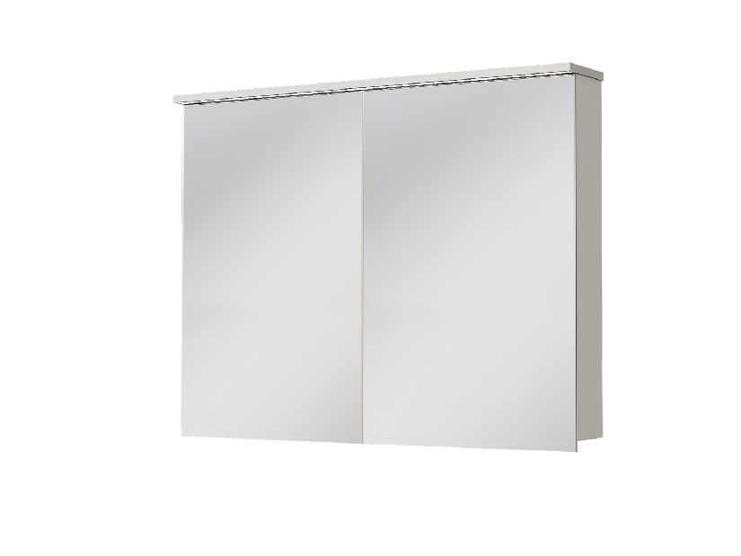 Koupelnová skříňka na stěnu Juventa Monza MnMC-100 W (se zrcadlem) (s osvětlením)