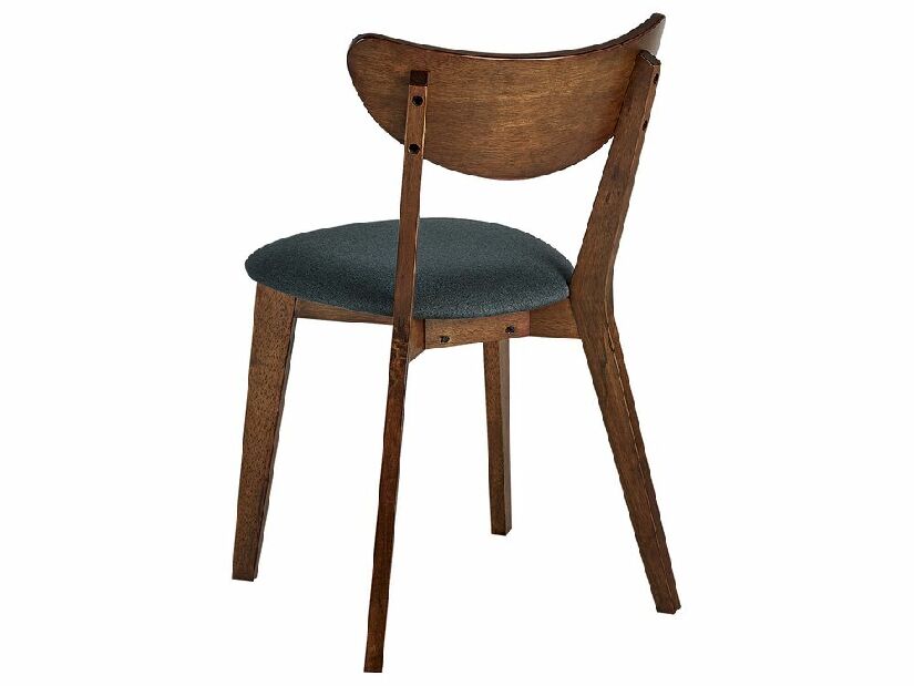 Set 2 ks jídelních židlí Ejus (tmavé dřevo)
