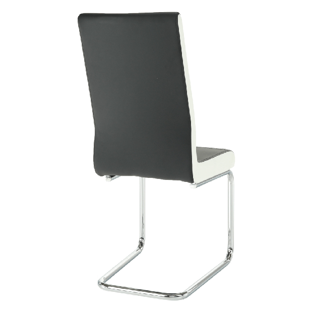 Jídelní židle Nacton (černá + bílá)