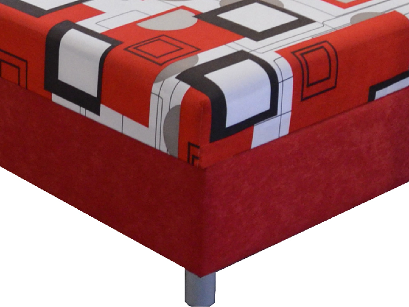 Jednolůžková postel (válenda) 110 cm BRW Elize (s roštem a matrací) (L)