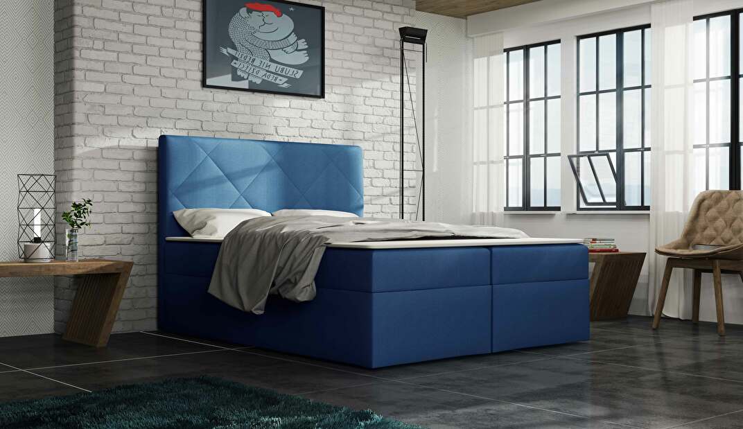 Manželská postel 160 cm Octavius (s matrací)