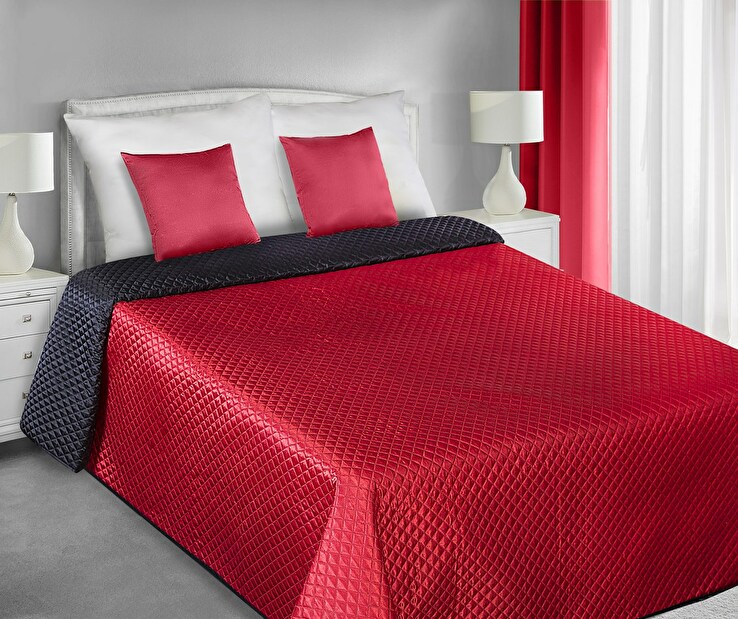 Přehoz na postel 210x170 cm Ada (červená)