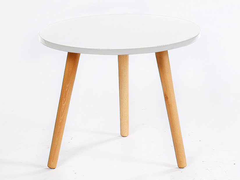 Konferenční stolek Bazzy 3 (bílá) *výprodej