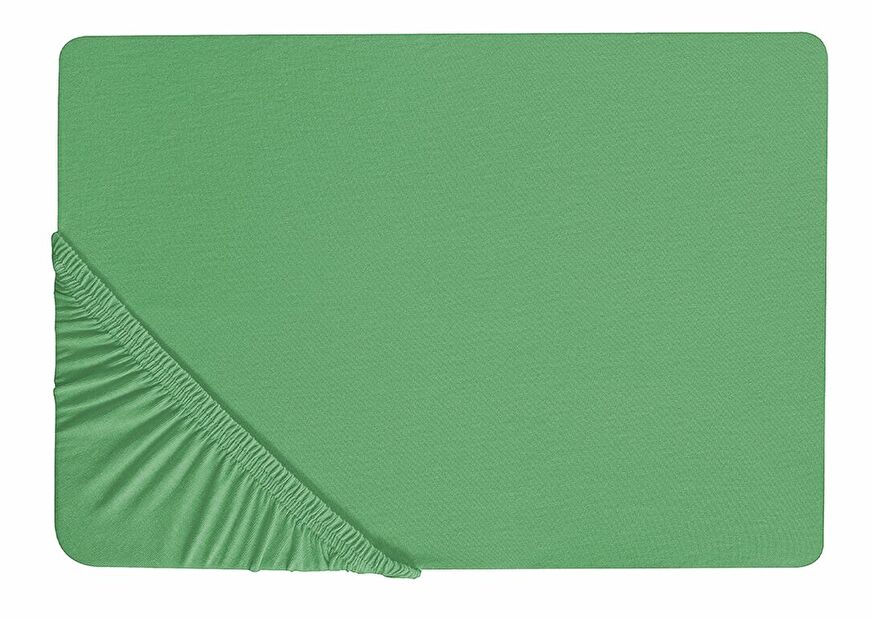 Plachta na postel 180 x 200 cm Januba (zelená)