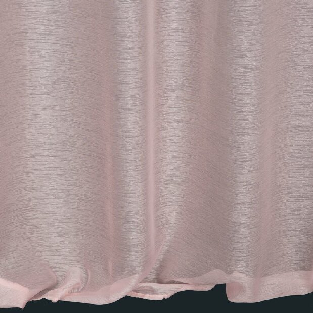 Záclona 140x250 cm Mun (růžová)