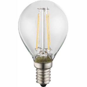 LED žárovka Led bulb 10589-2 (nikl + průhledná)