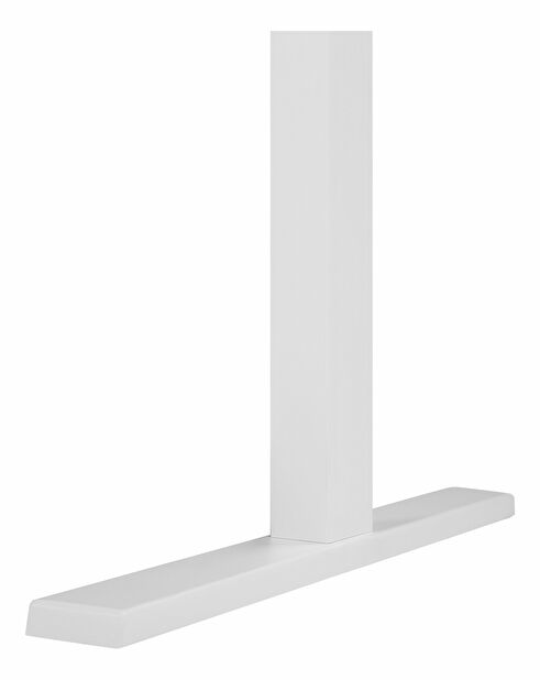 Psací stůl UPPER II (130 x 72 cm) (MDF) (bílá) (el. nastavitelný)