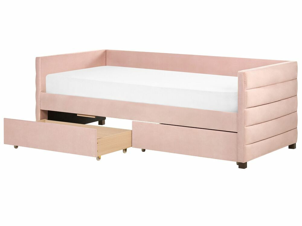 Jednolůžková postel 200 x 90 cm Marza (růžová)