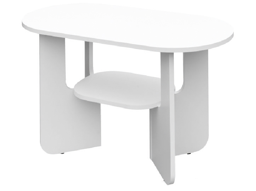 Konferenční stolek F-3 (bílá) *výprodej
