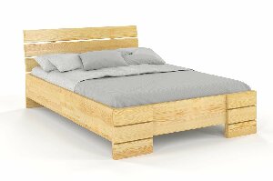 Manželská postel 200 cm Naturlig Lorenskog High BC (borovice)