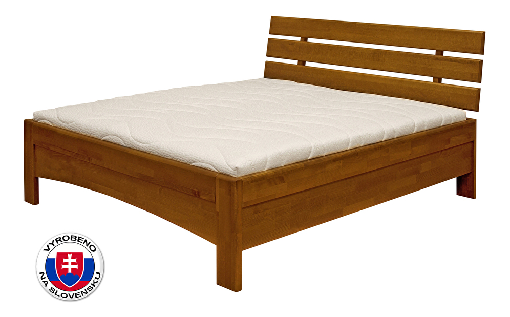 Manželská postel 220x180 cm Ava (masiv)