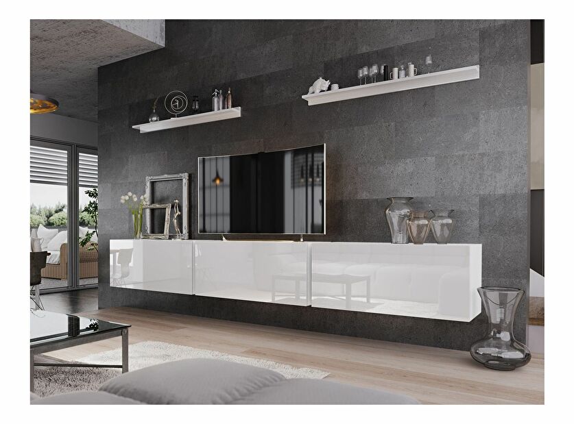 Obývací stěna Oreo VI (bílá) *výprodej