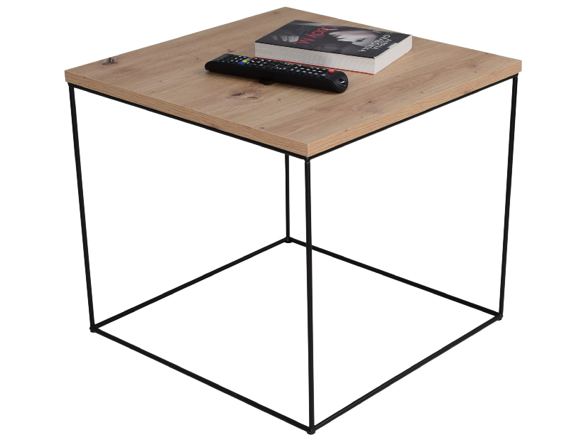 Konferenční stolek Elinas (černá + dub artisan)