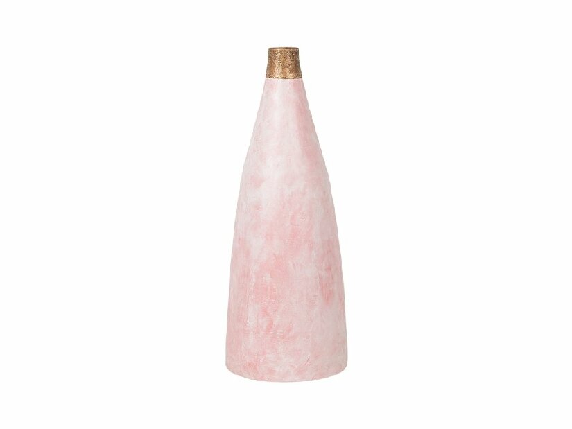 Váza ERODE 53 cm (keramika) (růžová)