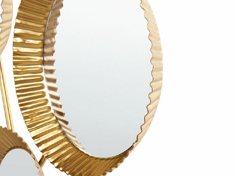 Nástěnné zrcadlo Waittres (zlatá)