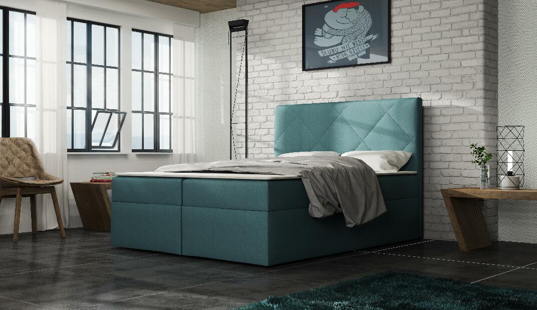 Manželská postel 160 cm Octavius (s matrací)