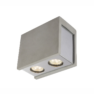 Stropní/nástěnné svítidlo Timo 55011-2D (moderní/designové) (šedá)