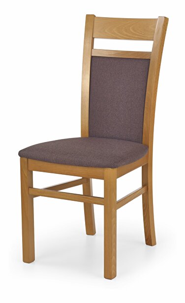 Jídelní židle Gerard 2 (olše + hnědá)