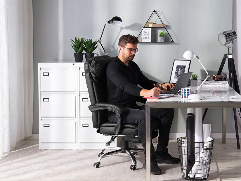 Kancelářská židle Luxy (černá) *výprodej