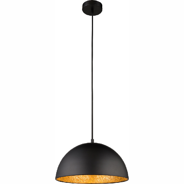 Závěsné svítidlo Okko 15166S (moderní/designové) (černá + černá)