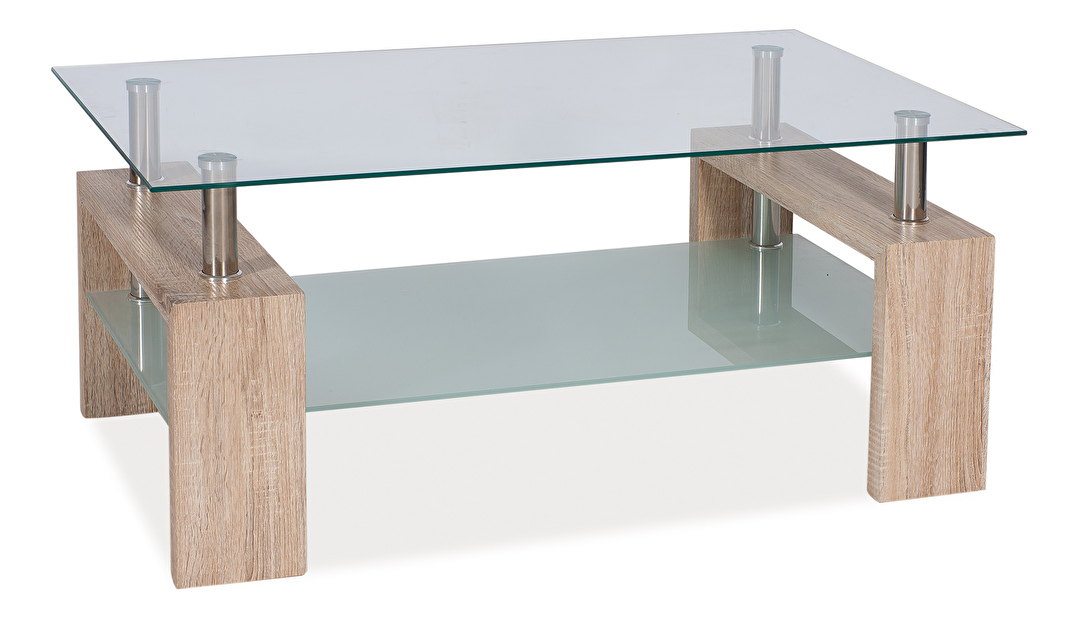 Konferenční stolek Lugar Basic II (dub sonoma) *výprodej