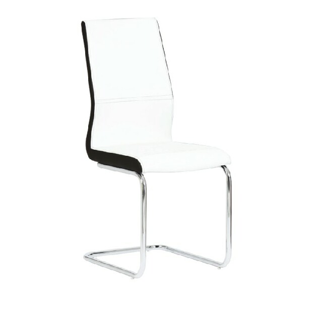 Jídelní židle Neano (bílá + černá) *výprodej