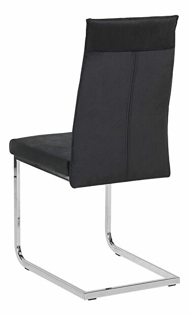Set 2 ks. jídelních židlí REDFORD (černá)