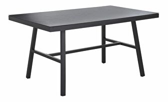 Zahradní stůl Caman (černá) (pro 4 osoby)