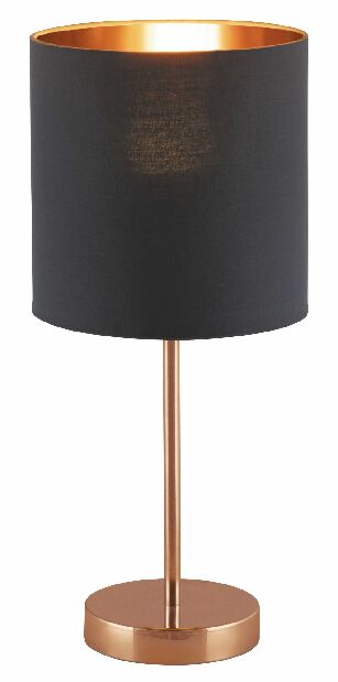 Stolní lampa Monica 2538 (šedá + zlatá + chromová)