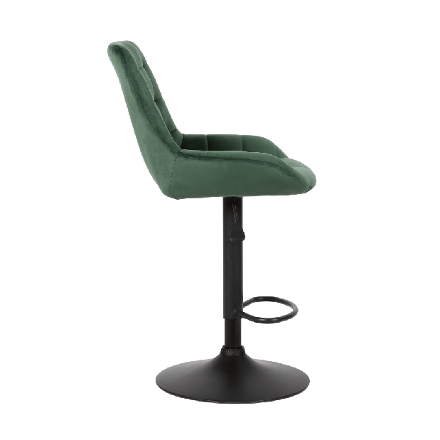 Set 2 ks barových židlí Clota (zelená) *výprodej