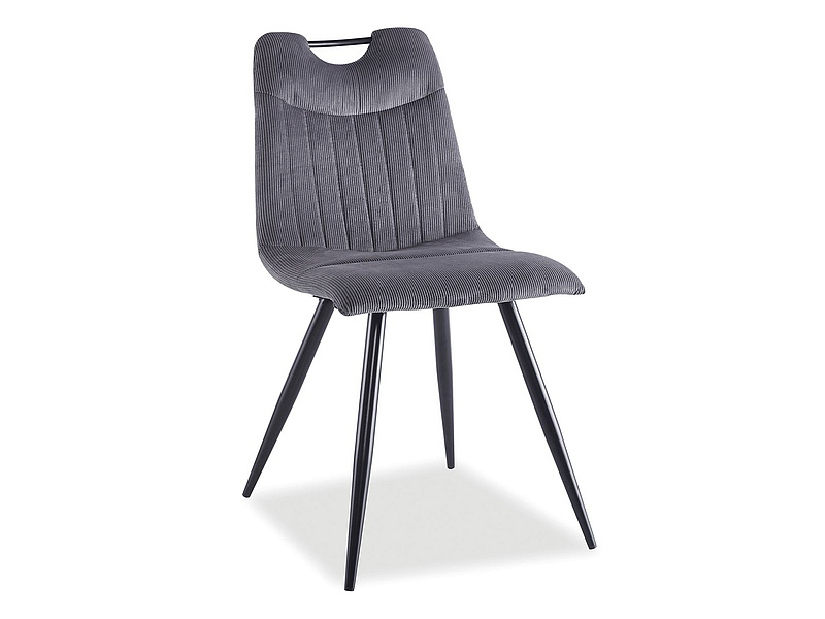 Jídelní židle Orifel (šedý fjord 15 + černá)