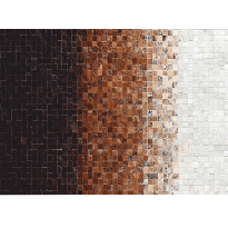 Luxusní kožený koberec 70x140 cm Koza typ 7
