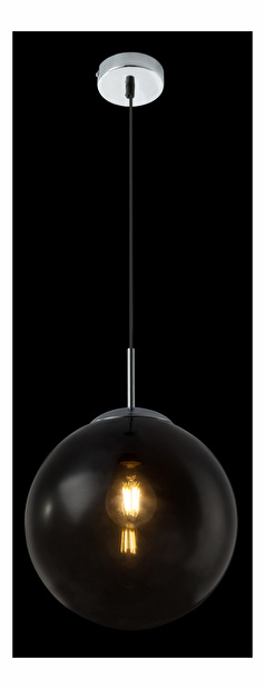 Závěsné svítidlo Varus 15862 (moderní/designové) (nikl + kouřová)