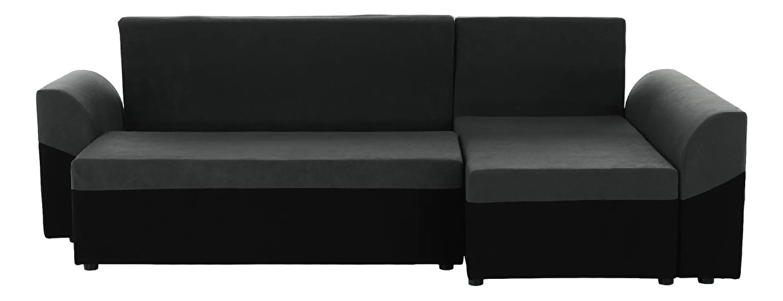 Rohová sedačka Bonny (černá) (P)