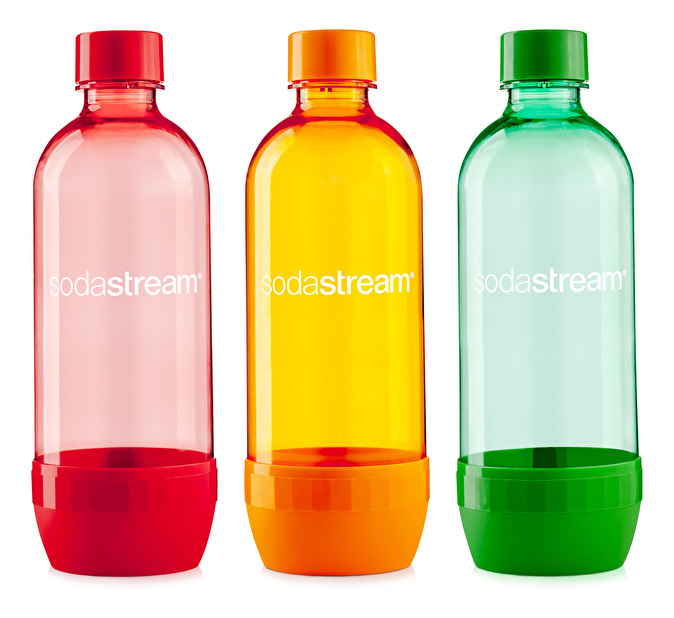 Náhradní láhev Sodastream TRIPACK ORANGE/GREEN/RED 1l (3ks)