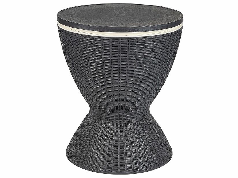 Barový stolek Aysa (černá)