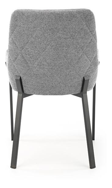 Jídelní židle Kanna (šedá + černá)
