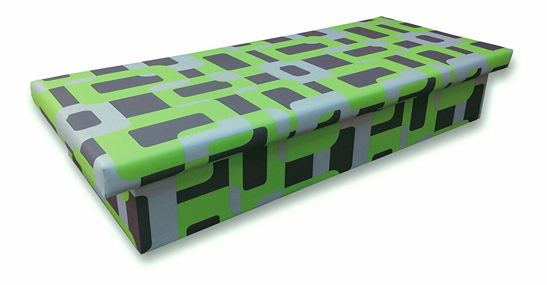 Jednolůžková postel (válenda) 80 cm Kasvo (se sendvičovou matrací) *výprodej