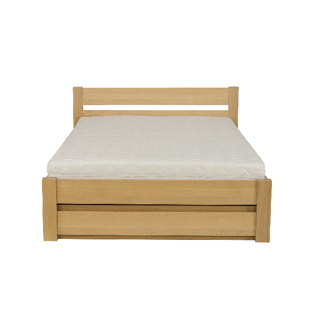 Manželská postel 160 cm LK 190 BOX (s roštem a úl. prostorem)