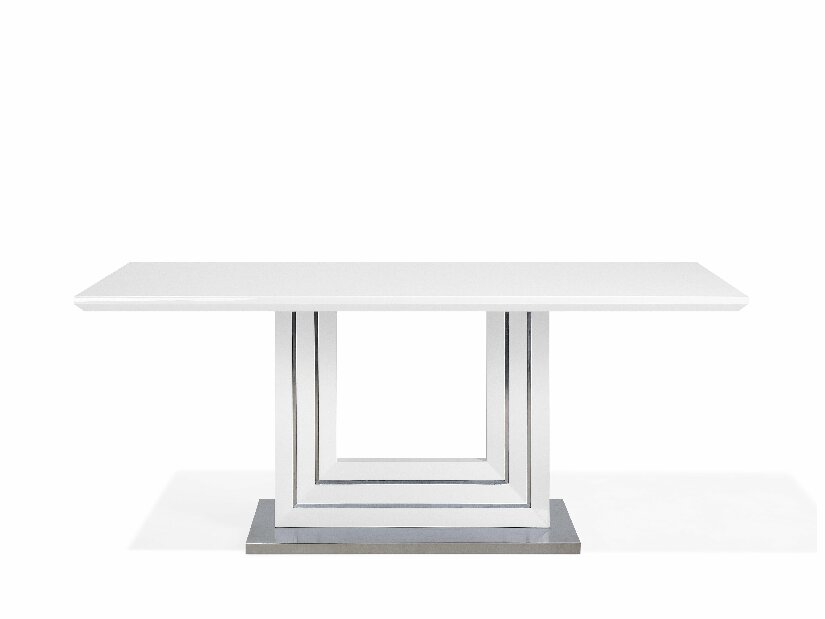 Jídelní stůl KLAONE 180 x 90 cm (MDF) (bílá) (pro 8 osob)