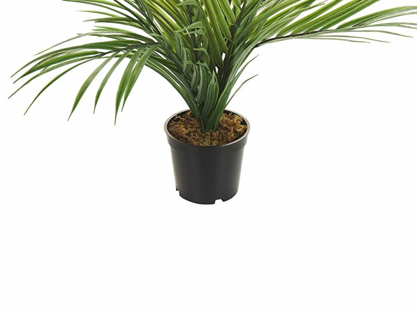 Umělá rostlina v květináči 45 cm Palma (zelená)