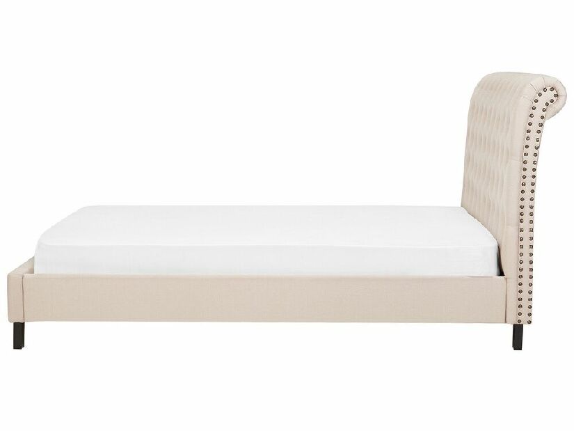 Manželská postel 180 cm Rainis (béžová) (s roštem)