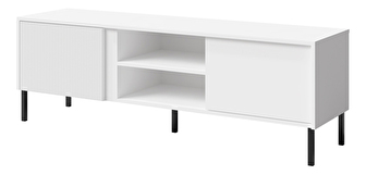 TV stolek/skříňka Munkki 6 (bílá + černá)