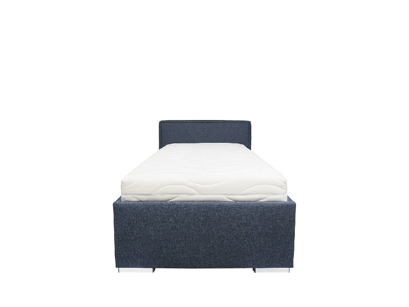 Manželská postel 140 cm BRW Anadia (modrá)