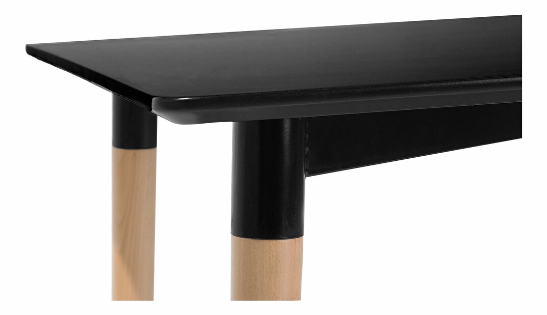 Jídelní stůl Falk (pro 4 osoby) (černá)