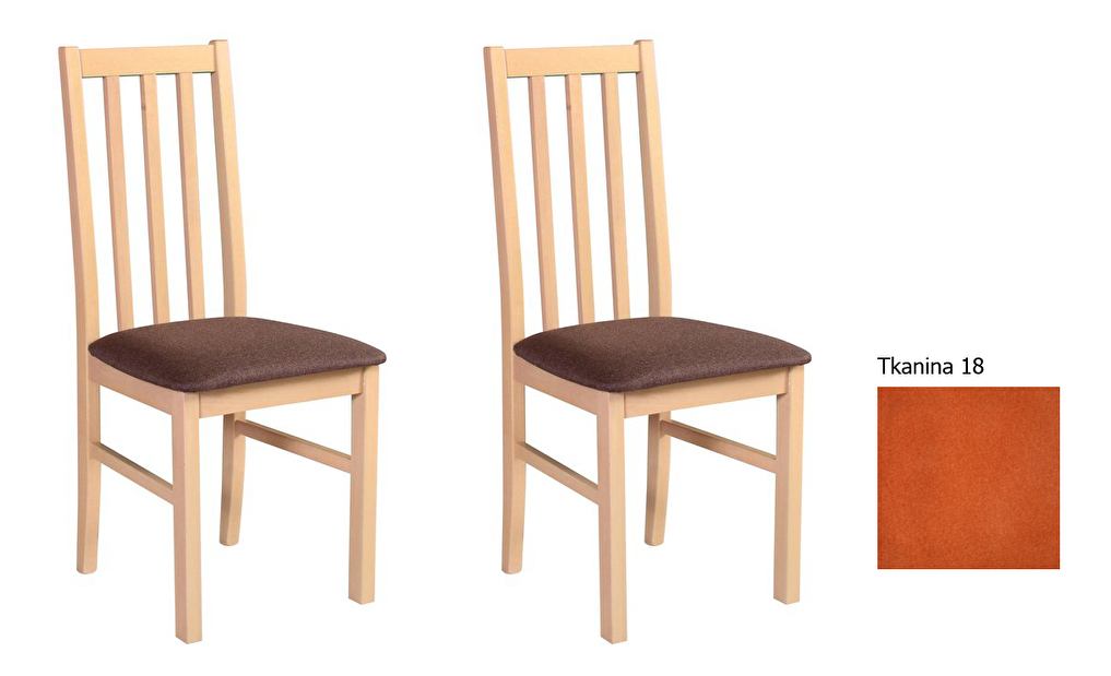 Set 2 ks. Jídelní židle Aura (tkanina 18) *výprodej