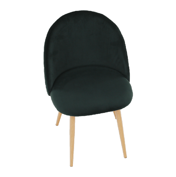 Jídelní židle Fluny (smaragdová)
