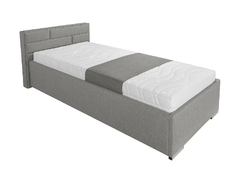 Jednolůžková postel 90 cm BRW Kate Futon (šedá)