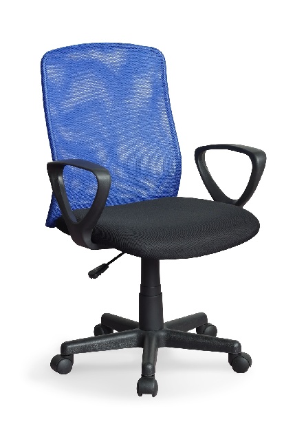 Kancelářská židle Alex černá + modrá